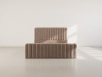 Alice - Ottoman Bed - Velvet - Taupe