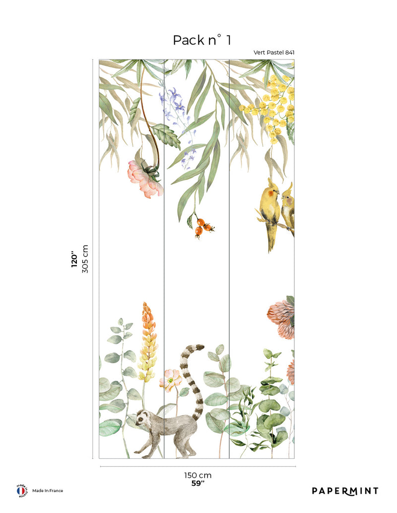 Alice Fresco - Pastel Green