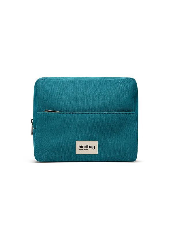 Toilettaske Xl Alix - Bleu Paon