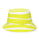 Yellow Striped Bucket Hat