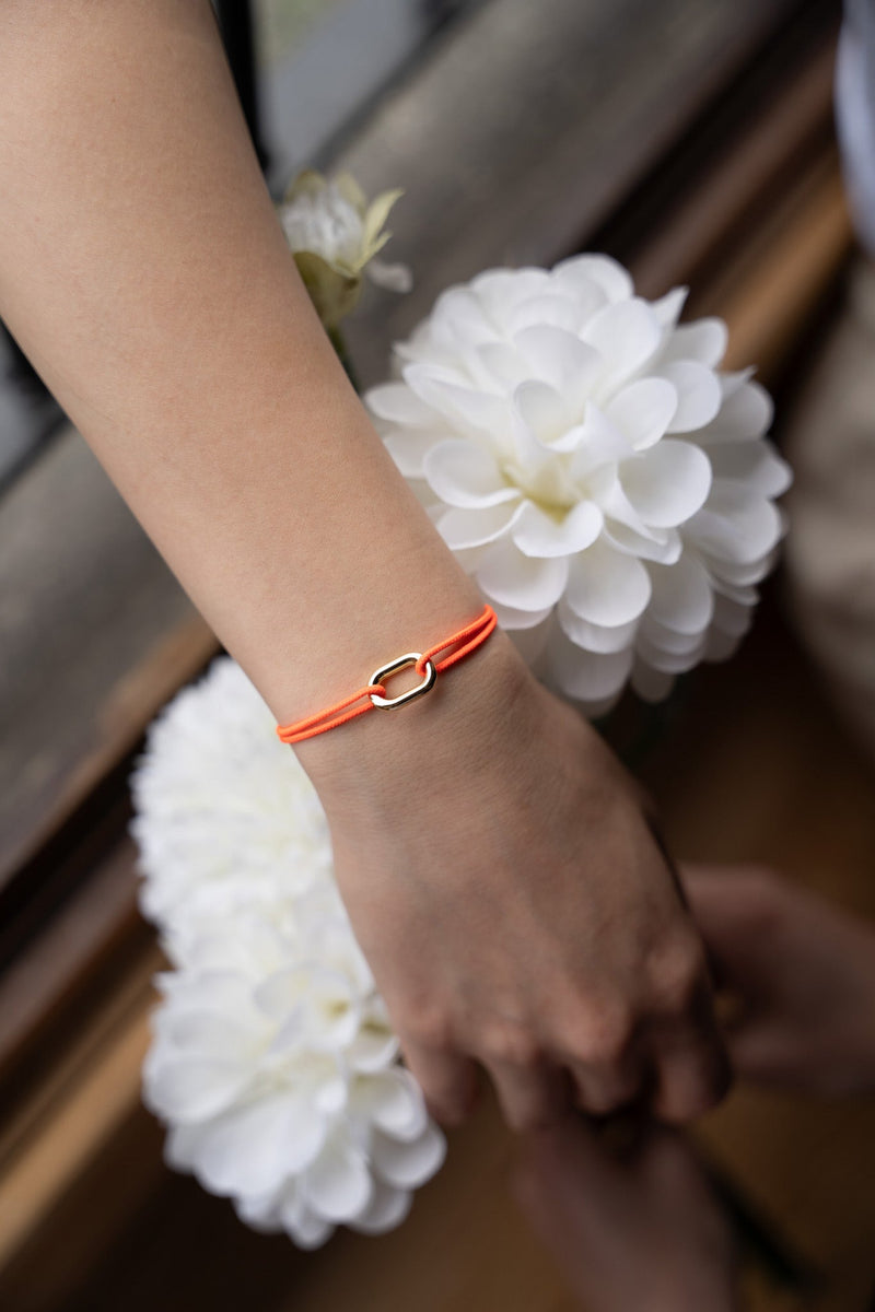 Bracelet Amalfi - Orange Fluo