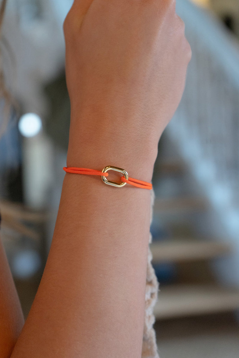 Bracelet Amalfi - Orange Fluo