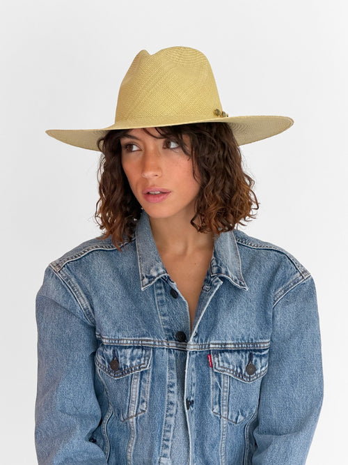 Amanda Straw Hat - Anise