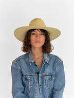 Amanda Straw Hat - Anise