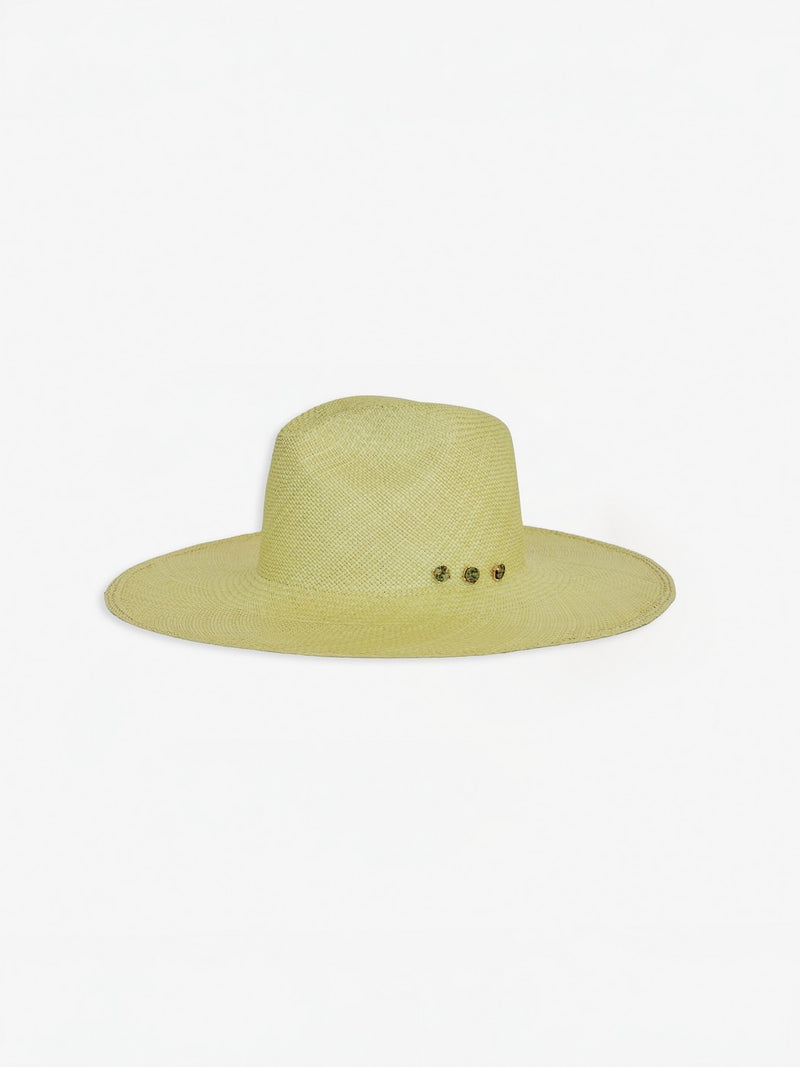 Chapeau Paille Amanda - Anis