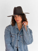 Sombrero de Paja Amanda - Negro