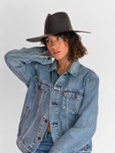 Sombrero de Paja Amanda - Negro