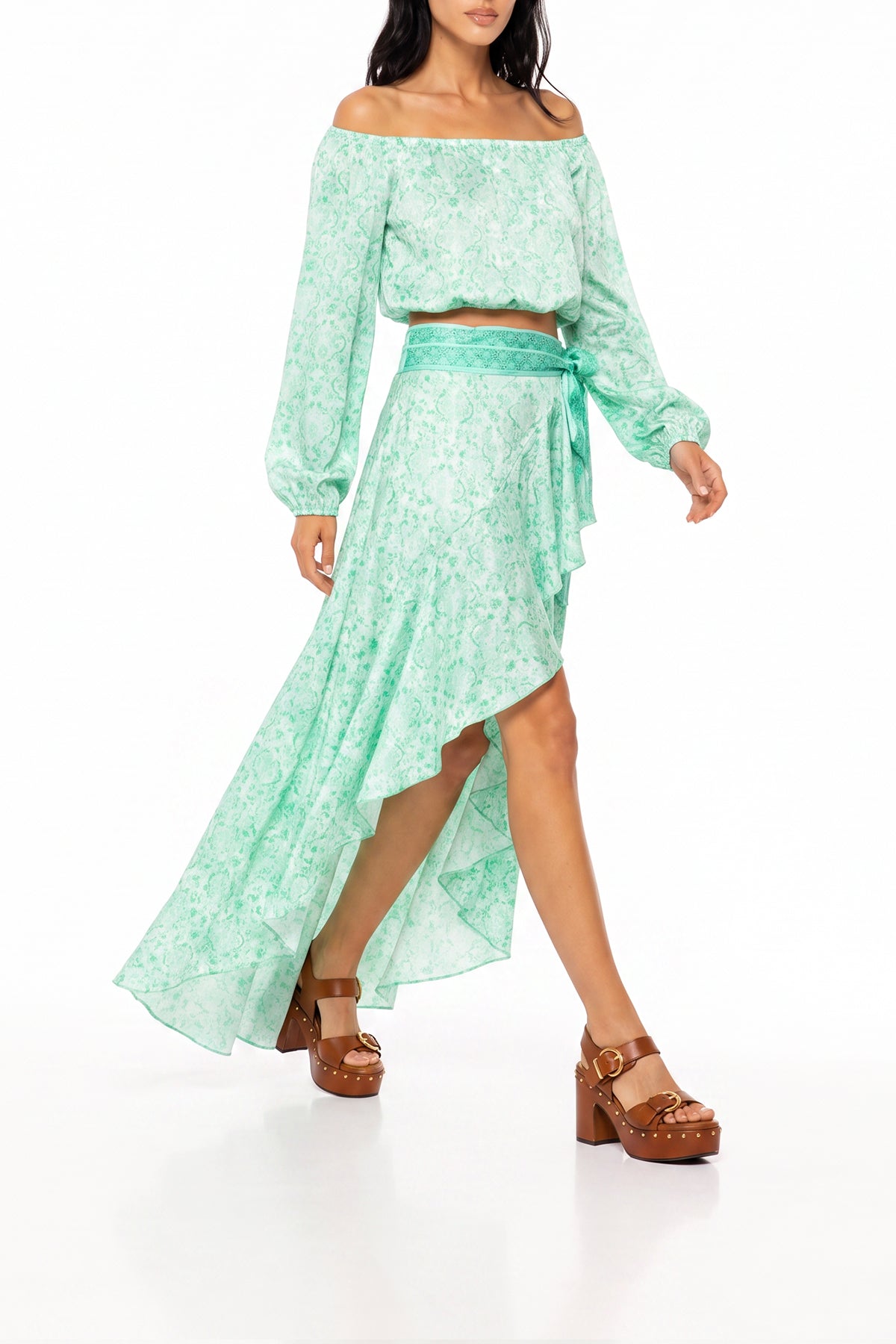 Charlotte Skirt - Almond
