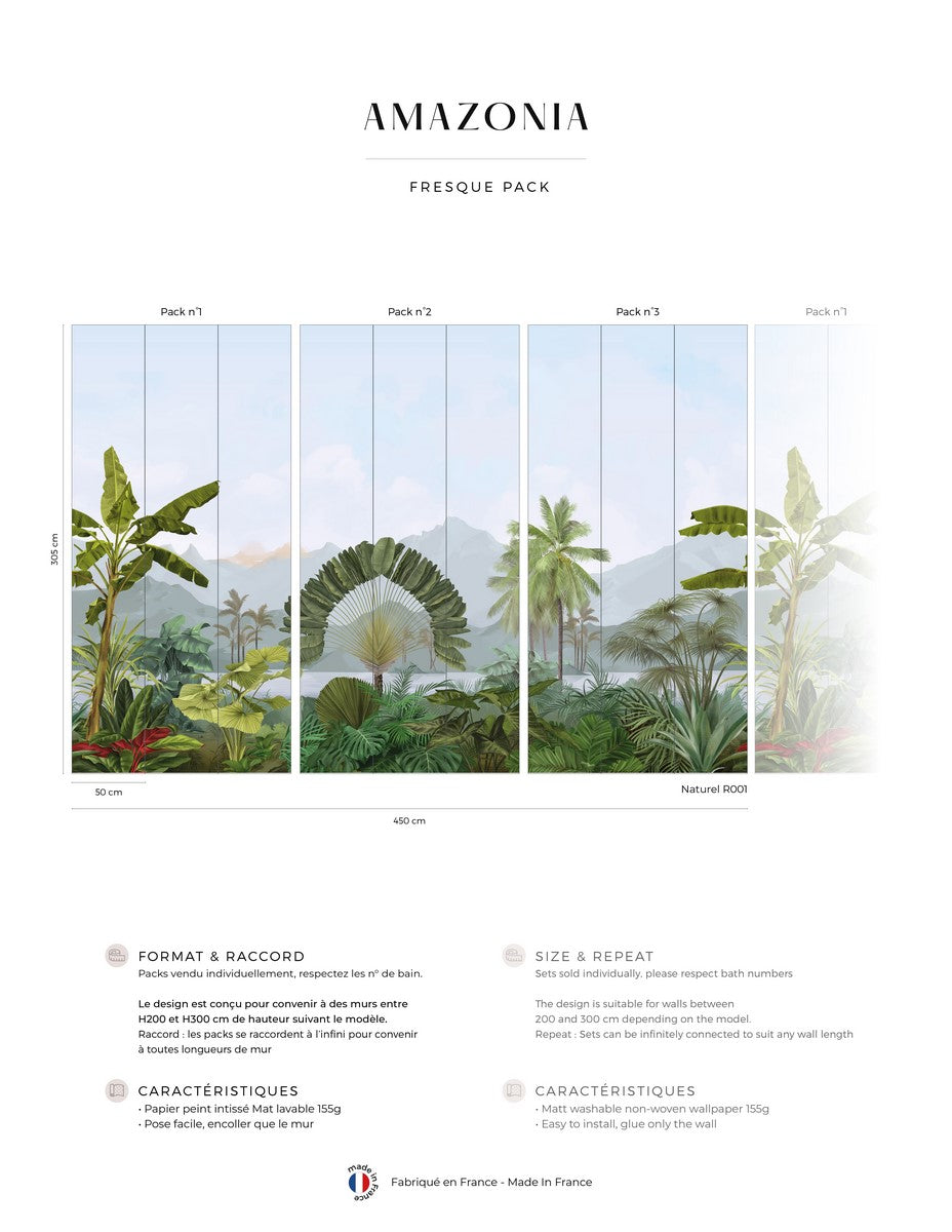 Amazonia Fresco - Natural