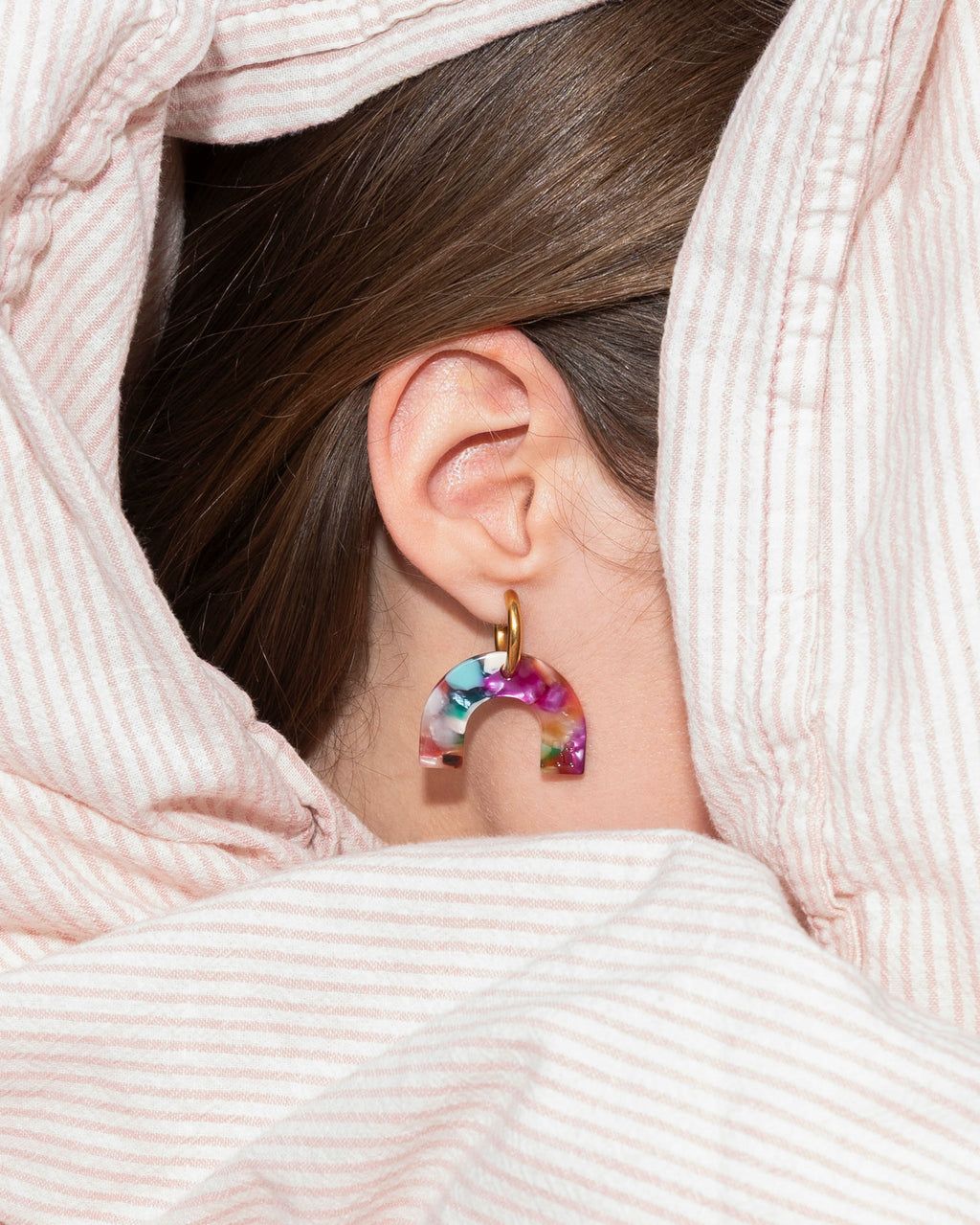 Rainbow Earrings - Confetti