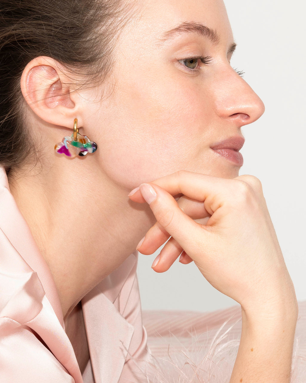 Boucles D'Oreilles Nuage - Confettis