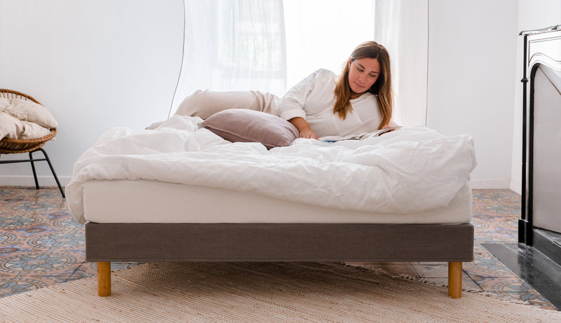 Package - Supreme Comfort Mattress + Bed Base Kit Cover