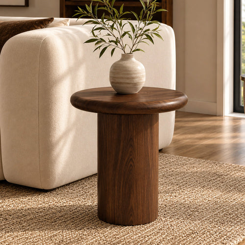 Nubia - Walnut Veneer Side Table