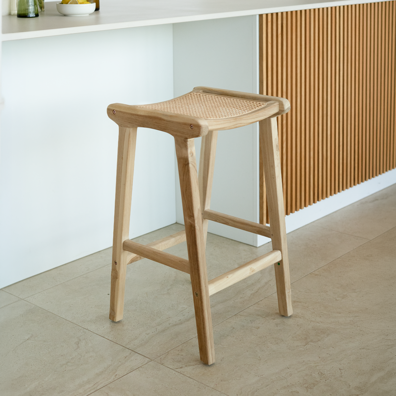 Omaha Bar Stool - Light Brown