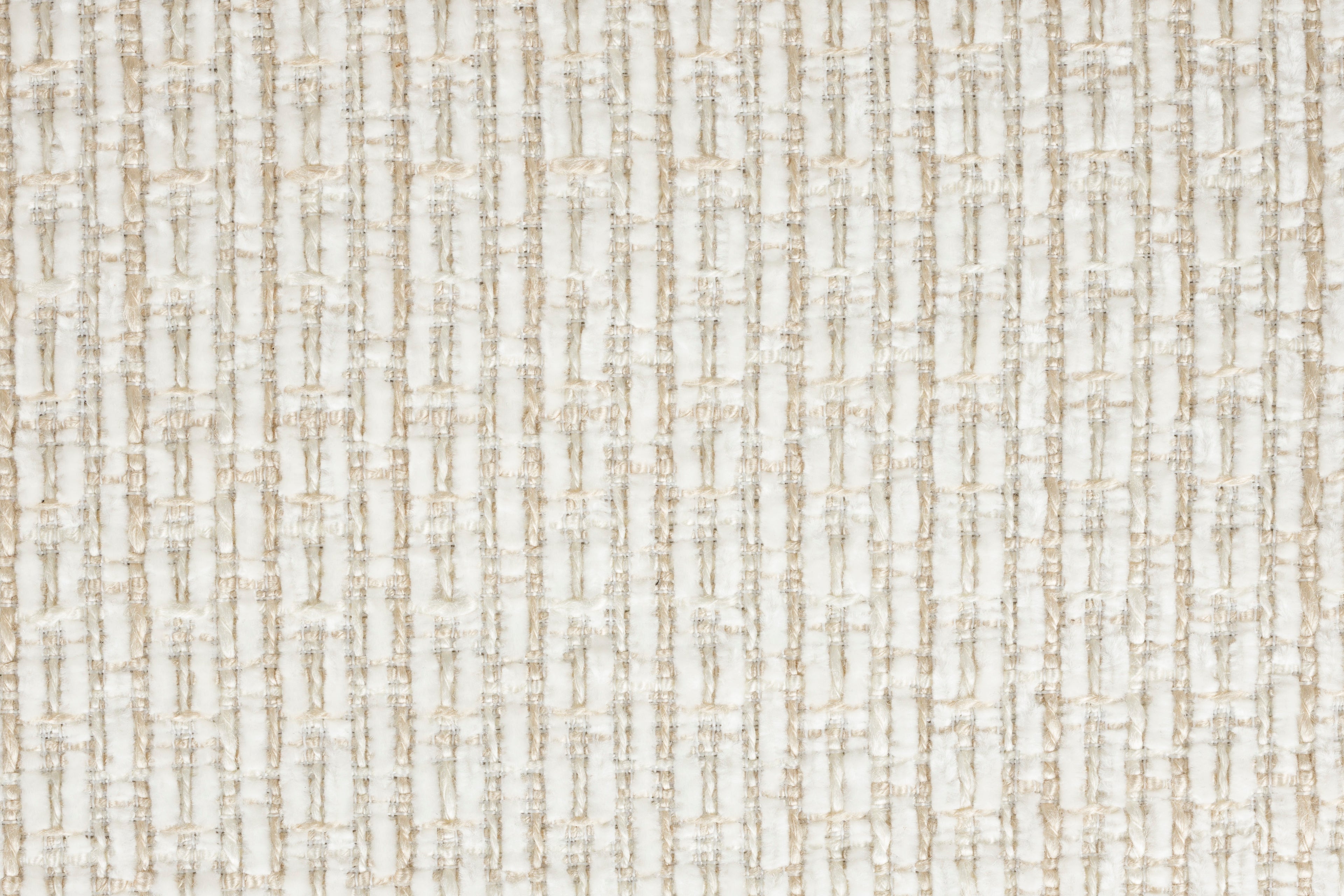 Sela - Dining Chair - Fabric - White/Off-White