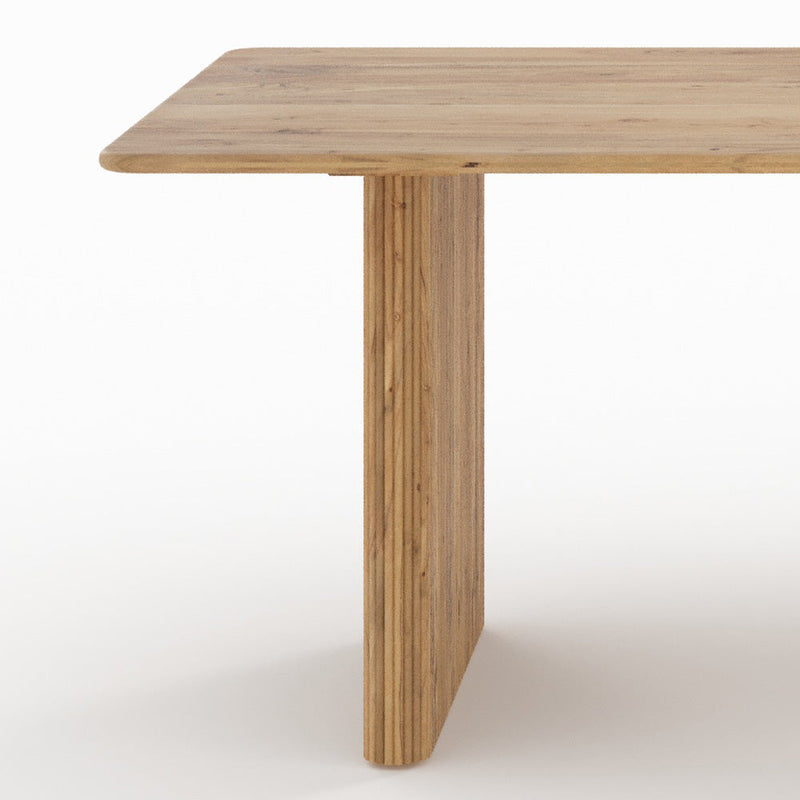 Table rectangulaire Andrea en bois d'acacia 8 personnes