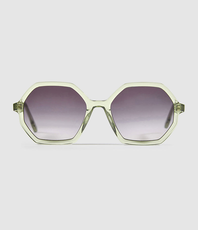 Rendel Paris - Lunettes De Soleil Angela Cristal Vert - Femme