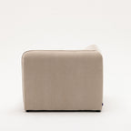 Noor - Módulo de esquina reversible para sofá modular - Tela - Beige