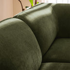 Noor - Angle Réversible Pour Canapé Modulable - Tissu - Vert
