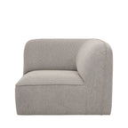 Noor - Reversible Corner Unit for Modular Sofa - Fabric - Natural Mottled