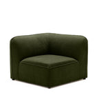 Noor - Angle Réversible Pour Canapé Modulable - Tissu - Vert