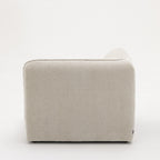 Noor - Reversible Corner Unit for Modular Sofa - Corduroy - Ecru