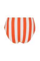 anja bikini culotte haute la magnétique rayé orange derrière