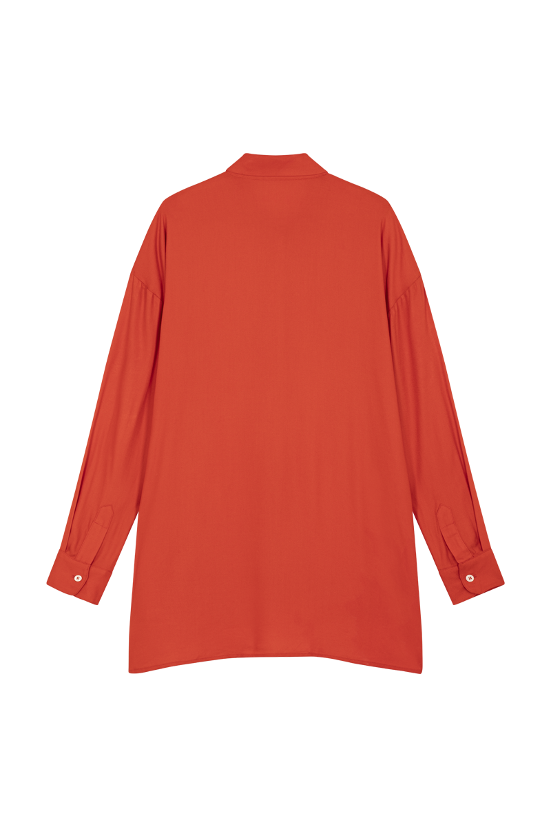 anja prêt à porter blouse la dévouée orange derrière