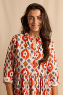 anja prêt à porter robe la légendaire aztèque close up