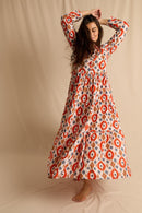 anja prêt à porter robe la légendaire aztèque mouvement