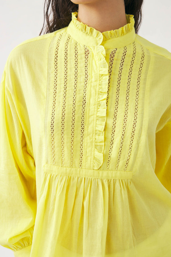 Blouse Anna - Jaune
