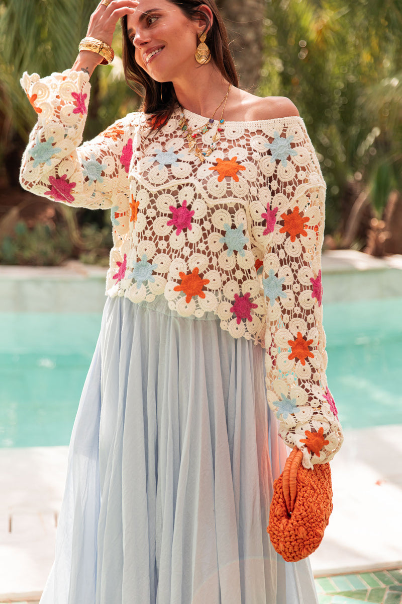ANNABELLA Écrue - Maille Crochet