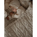 Couverture Enfant Coton Lavé Réversible Anna Sable M