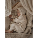 Couverture Enfant Coton Lavé Réversible Anna Sable M
