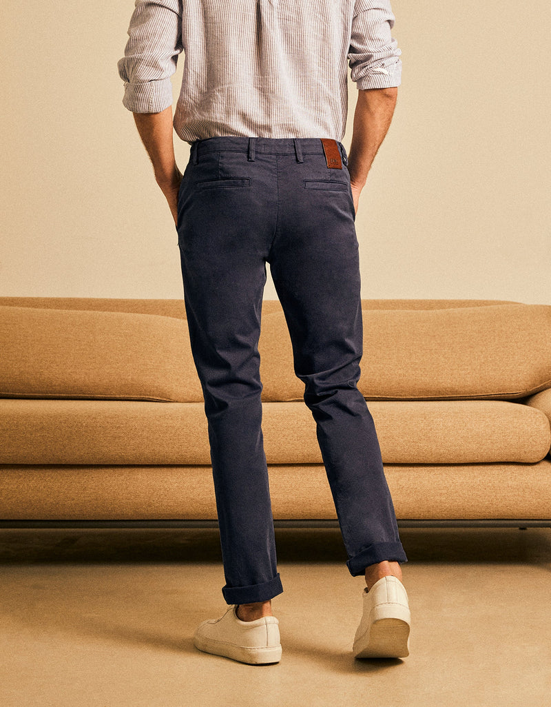 Pantalón chino Antoine - Azul marino - Hombre