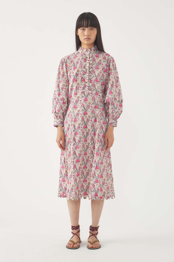 Robe Longue Antonia - Multicolore