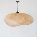 Suspension Anya en bambou naturel D88 cm