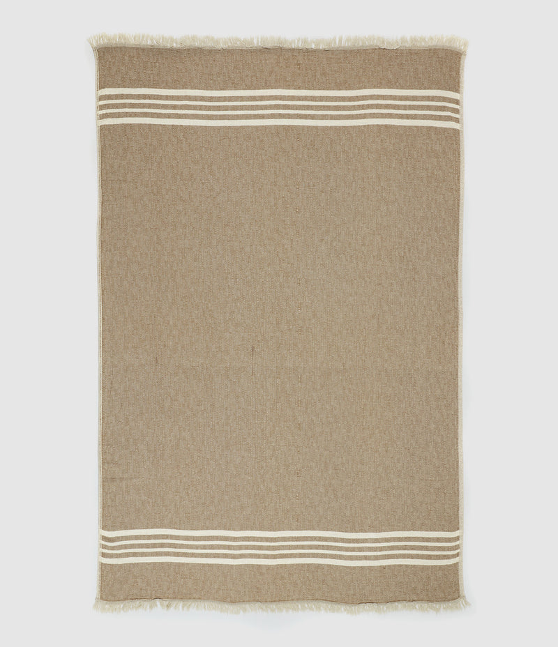 Anza - Couverture Alice Rayée 140X200 - Mixte