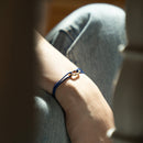 Bracelet Aosta - Bleu Roi