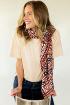 Big Foulard Latika Coeur