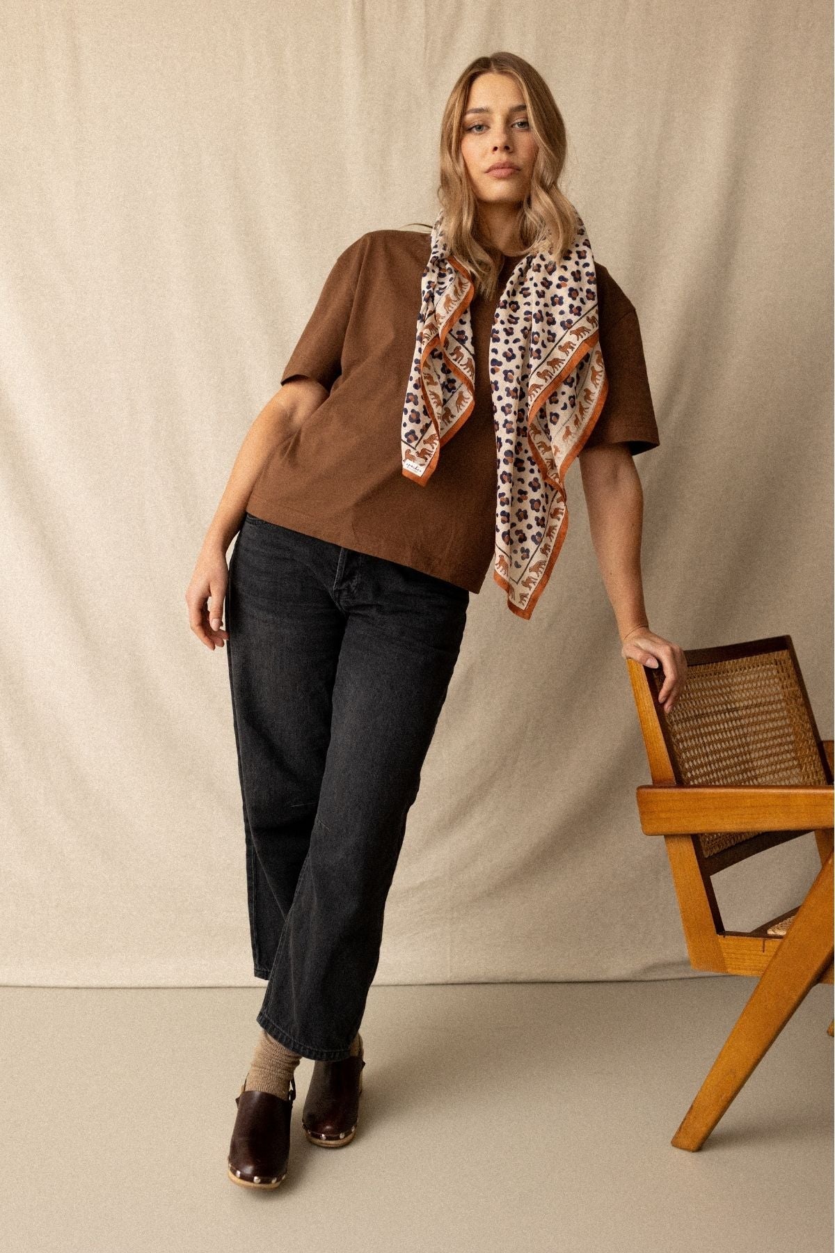 Big Foulard Dupatta