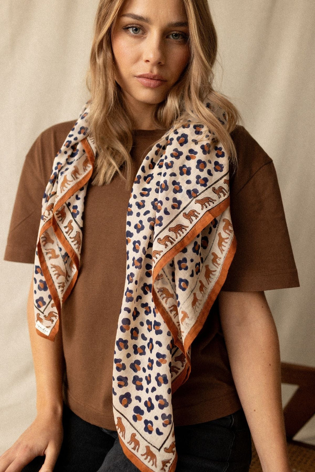 Big Foulard Dupatta