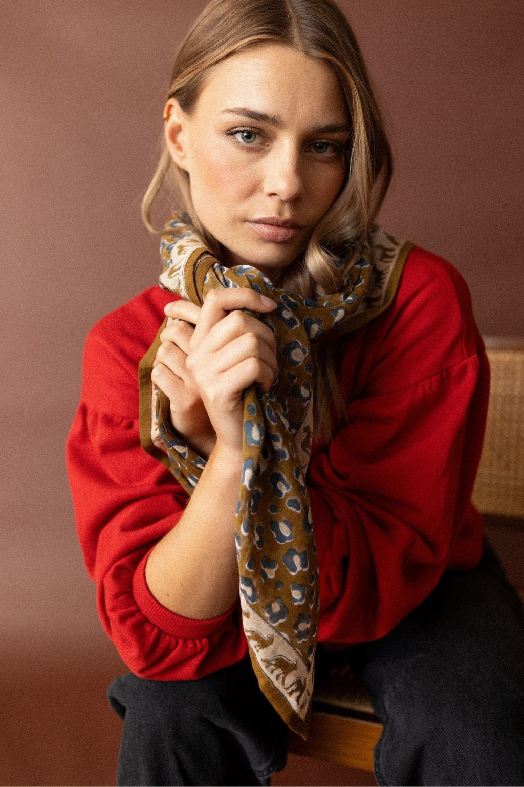 Big Foulard Dupatta