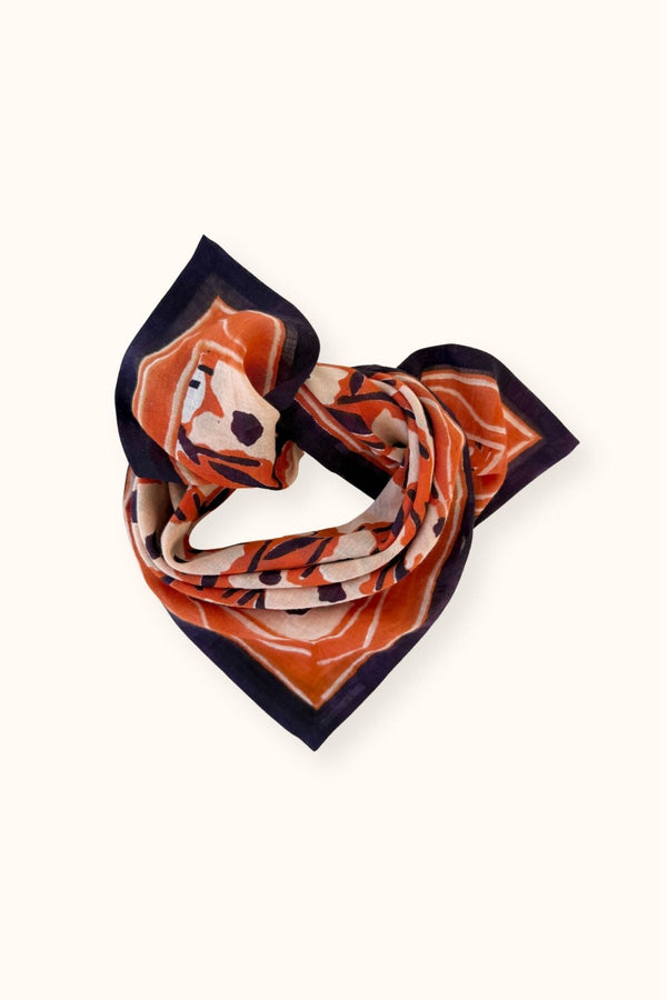 Petit Foulard En Coton Dupitta - Daisy Bombay