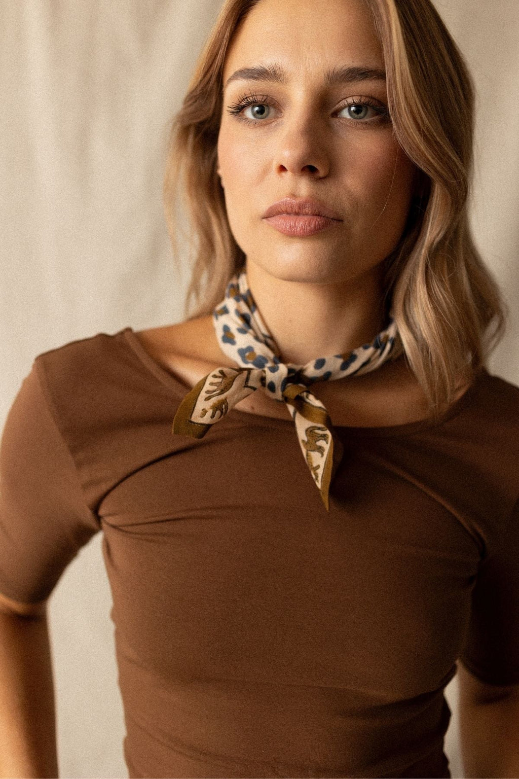 Small Foulard en coton Dupitta