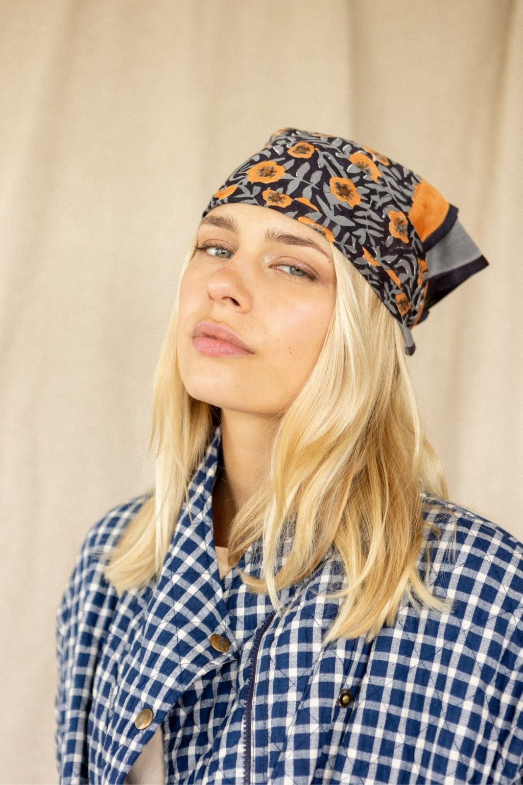 Petit foulard en viscose Lalavido