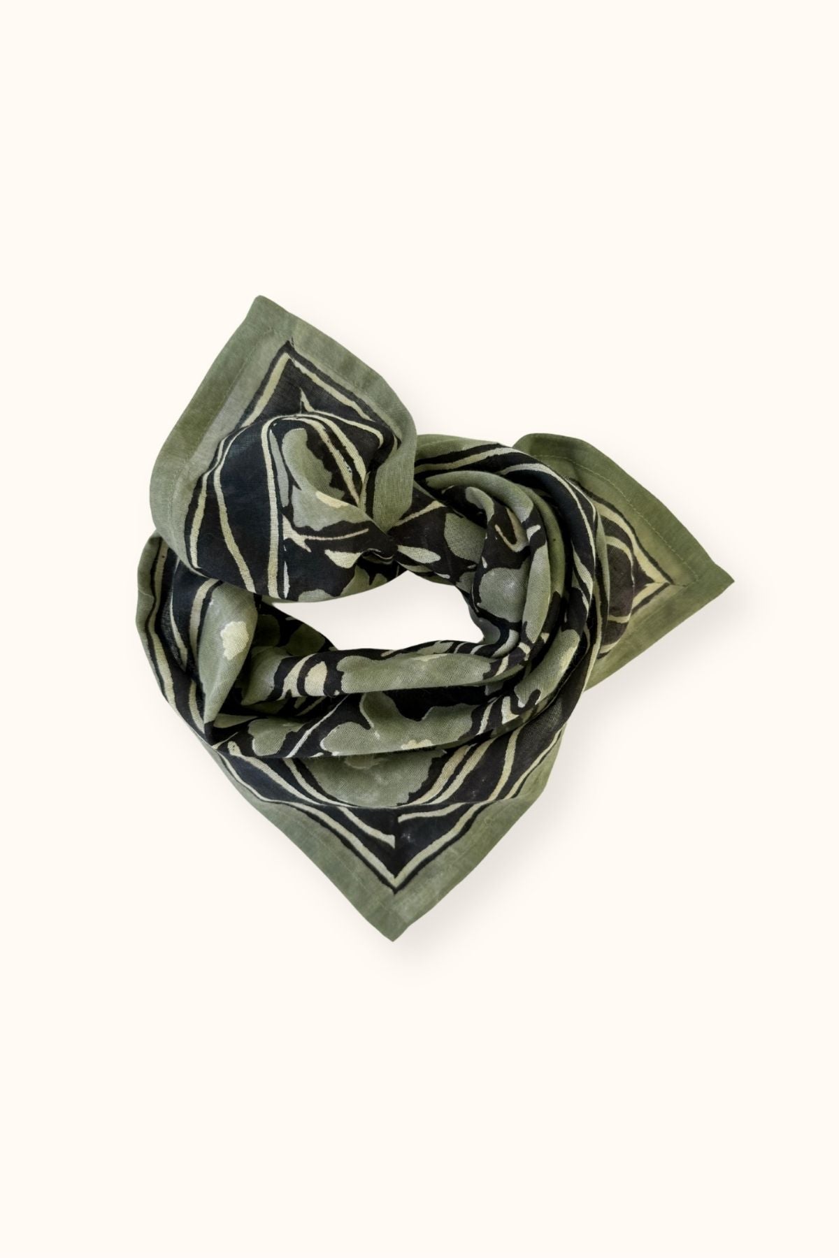 Petit foulard en coton Dupitta