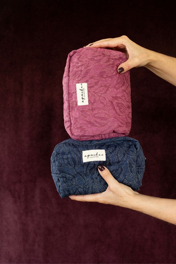 Small Gaya Pouch - Corail Cherry