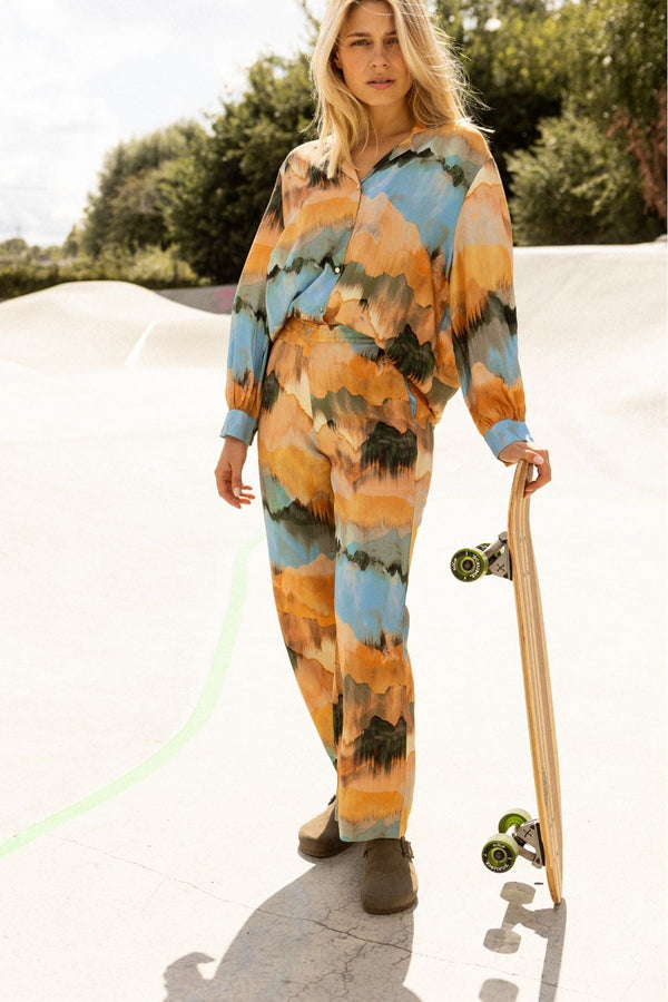 Jaimini Trousers - Watercolor