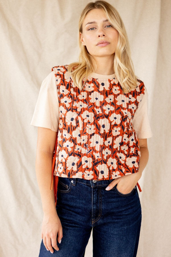 Indrani Sleeveless Jumper - Daisy Bombay